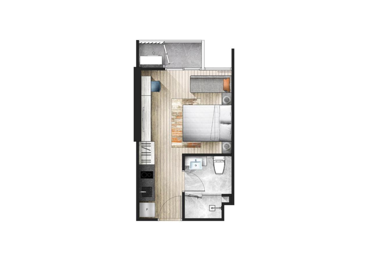 Huahin Dusitd2 Residences, Apartments Near Beach Exterior foto